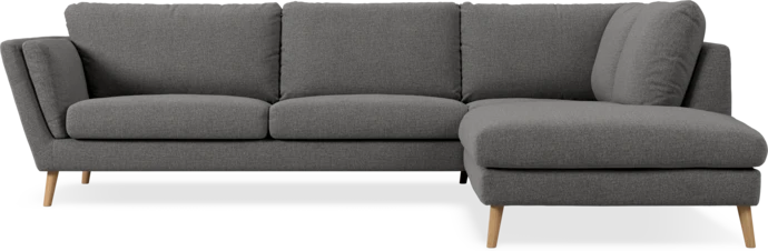Madison, 3-sits soffa med divan höger