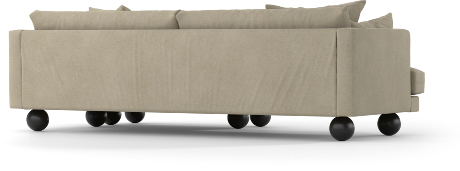 Harper - 4-sits med schäslong XL höger - Beige
