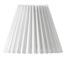 Pleat - Lampskärm, H15 Ø19 cm - Vit