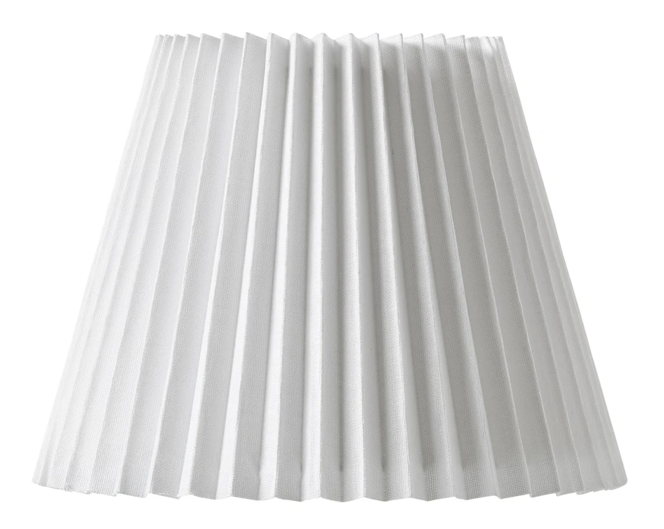 Pleat - Lampskärm, H18 Ø24,5-14 cm - Vit