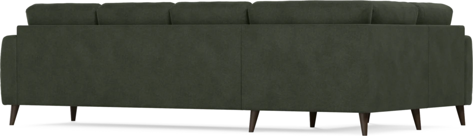 Eden - Hörnsoffa, 1+3-sits - Grön