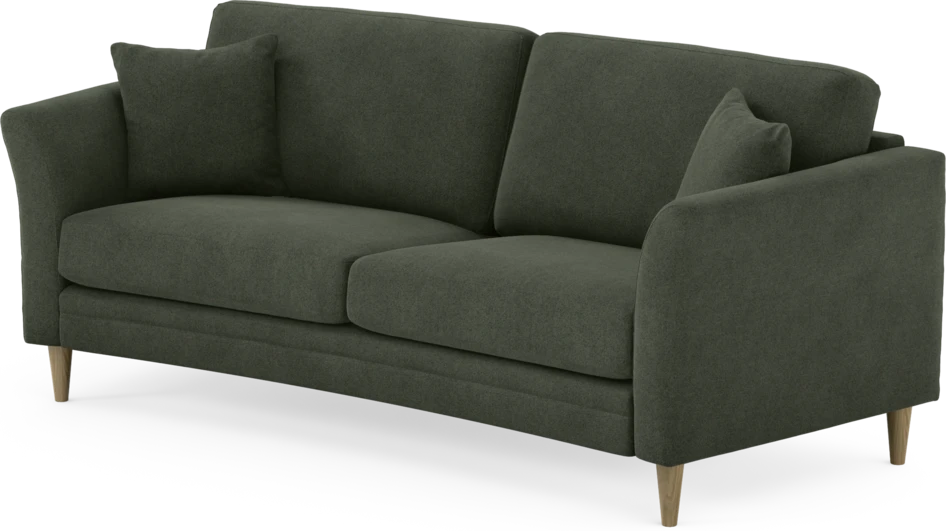 Eden - 2,5-sits soffa svängd - Grön