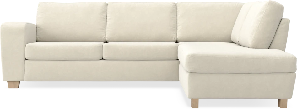 Friday - 2,5-sits soffa med divan höger - Beige