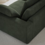 Amie - 3-sits soffa - Grön
