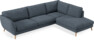 Madison Lux - 3-sits soffa med divan höger - Vit
