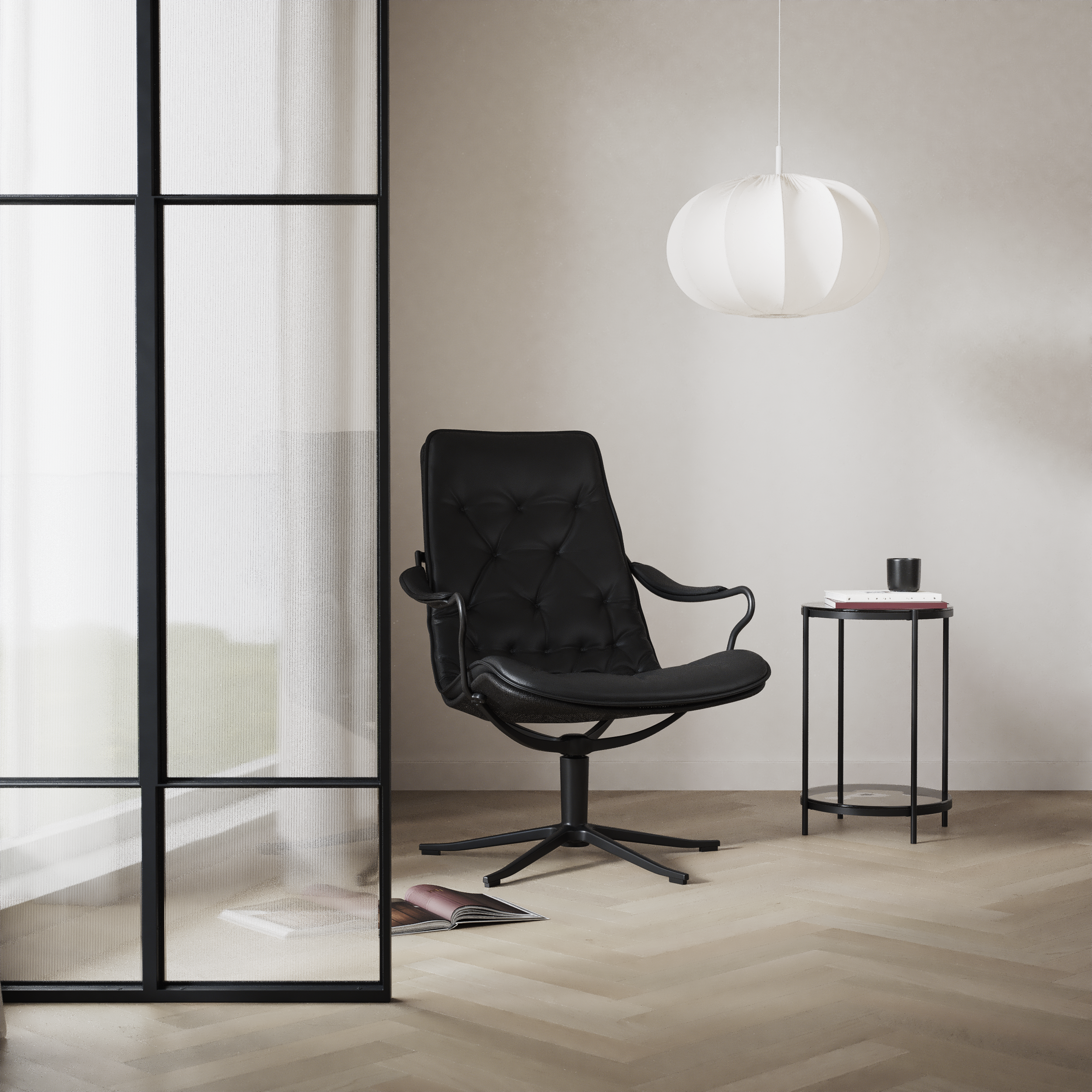 Moore, Fåtölj låg rygg