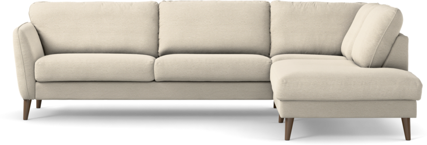 Bridge - 3-sits soffa med divan höger - Beige