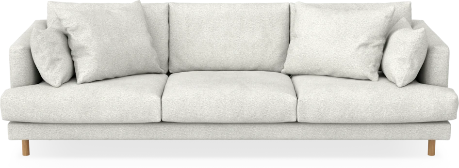 Harper - 4-sits soffa - Vit