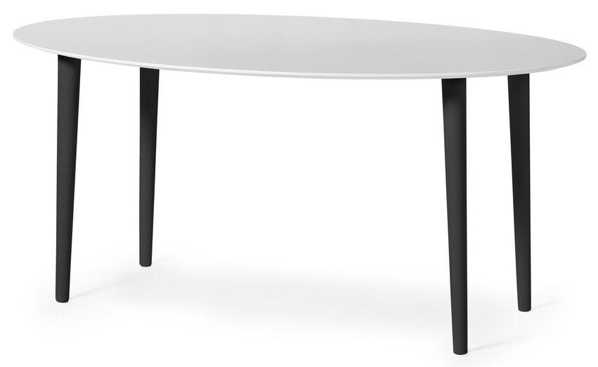 Plaine - Matbord, 160x100x74 cm - Svart