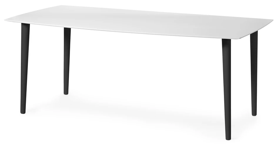Plaine - Matbord, 180x95x74 cm - Svart