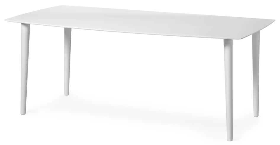 Plaine - Matbord, 180x95x74 cm - Vit
