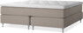 Delux Exclusive - Kontinentalsäng, dubbelsäng med bäddmadrass - Beige