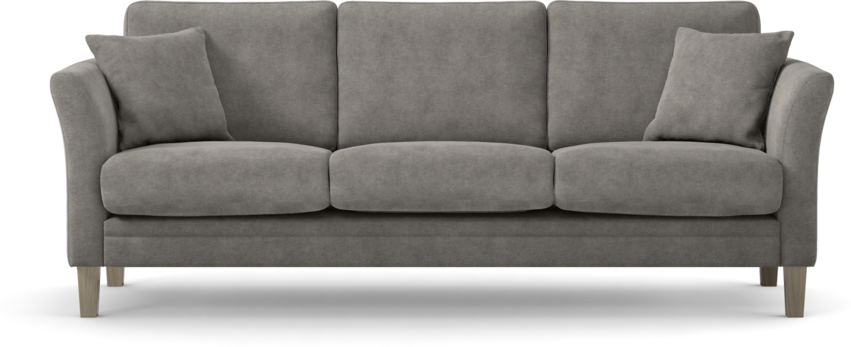 Eden - 3-sits soffa - Grå