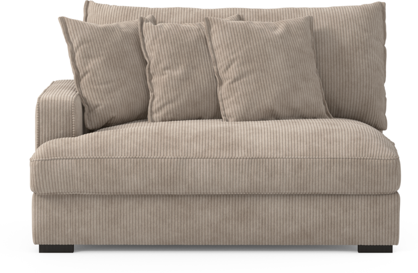 Rossi - 2-sits med armstöd vänster - Beige