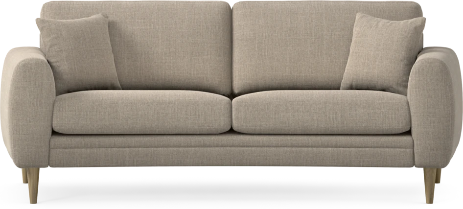 Eden - 2,5-sits soffa svängd - Beige