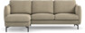 Madison Lux - 2-sits soffa med schäslong vänster - Beige