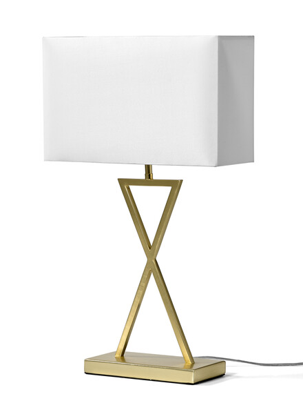 Palais - Bordslampa, H54 B27 cm - Vit