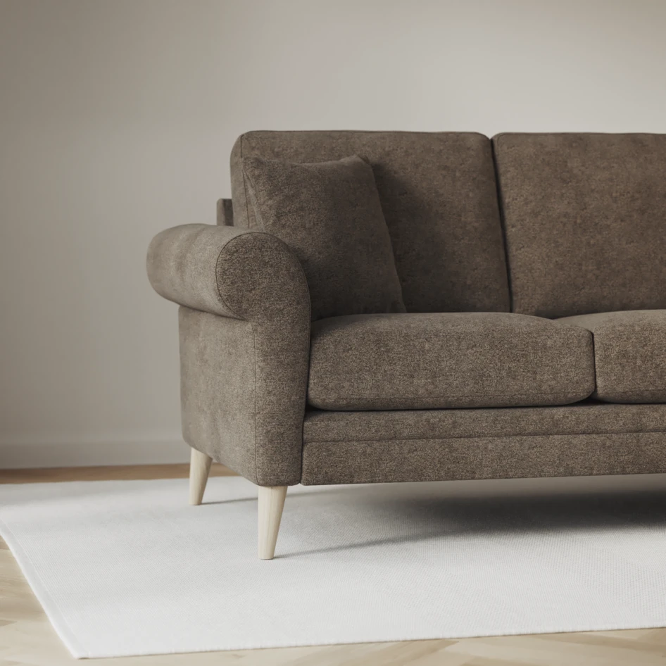 Eden - 2,5-sits soffa - Brun