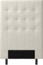 Delux Trensad - Sänggavel, 90-210 cm - Beige