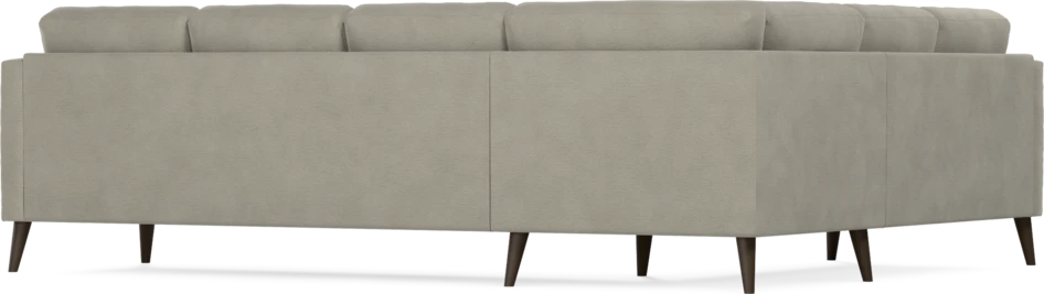 Eden - Hörnsoffa, 2+3-sits - Brun