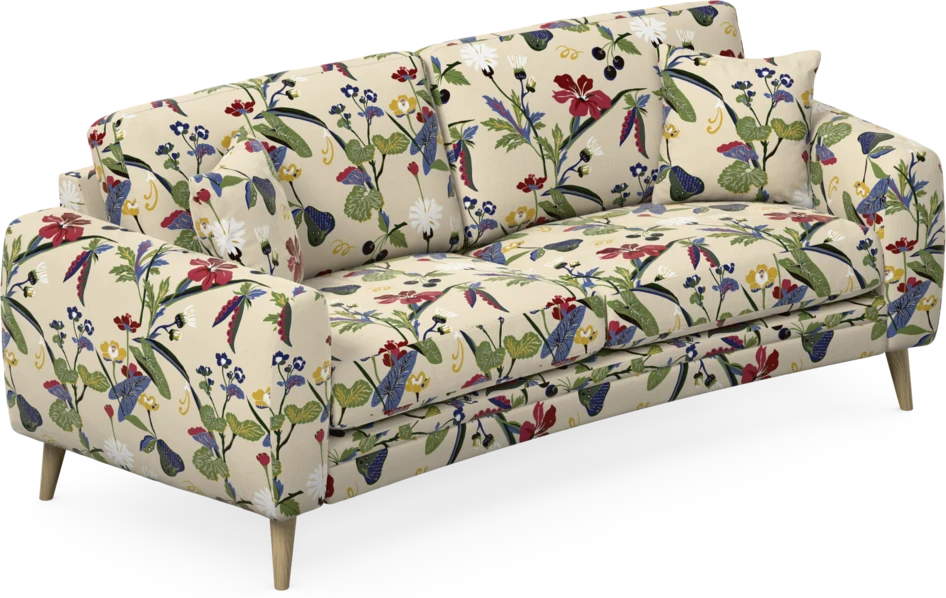 Eden - 2,5-sits soffa svängd - Flerfärgad