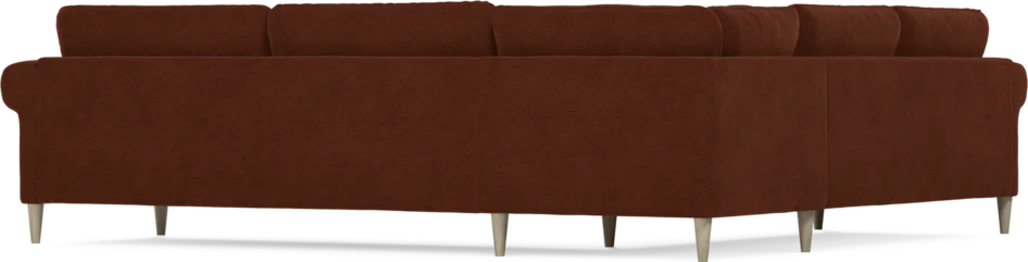 Bridge - Hörnsoffa, 2+3-sits - Orange