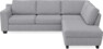 Friday - 2,5-sits soffa med divan höger - Grå