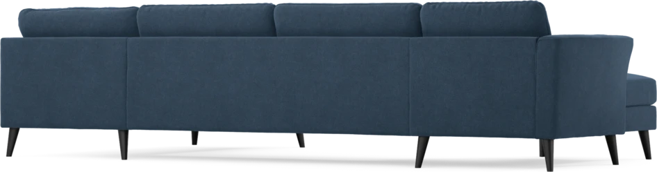 Bridge - 3-sits soffa med schäslong vänster och divan höger - Blå