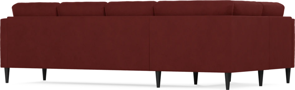 Eden - Hörnsoffa, 1+3-sits - Röd