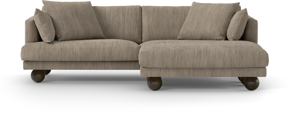 Harper - 4-sits med schäslong XL höger - Beige