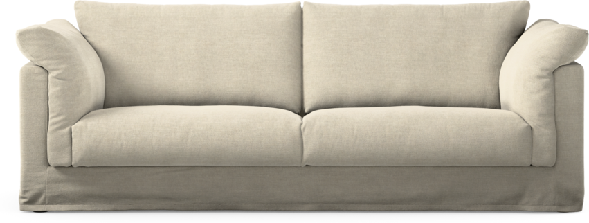 Cherrie - 3-sits soffa med kappa - Beige