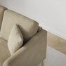 Eden - 2,5-sits soffa svängd - Beige
