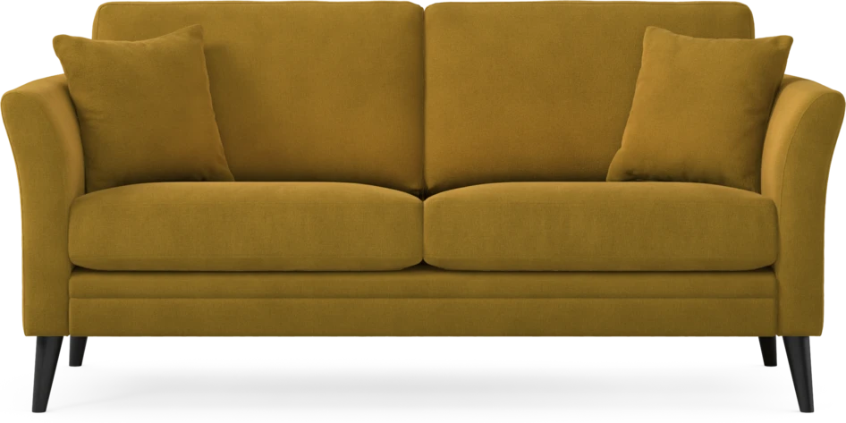 Eden - 2,5-sits soffa - Gul