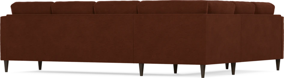 Eden - Hörnsoffa, 2+3-sits - Orange