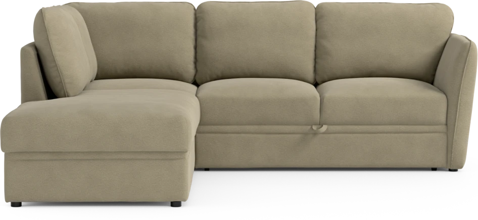 Öland - Bäddsoffa med divan vänster - Beige
