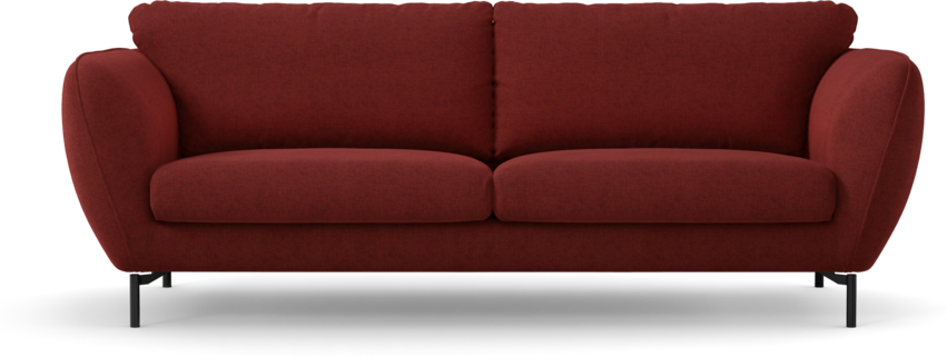 Madison Lux - 3-sits soffa - Röd