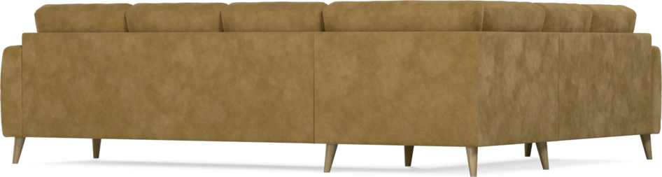 Eden - Hörnsoffa, 2+3-sits - Gul