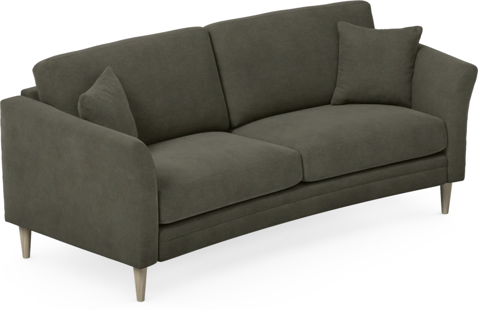 Eden - 2,5-sits soffa svängd - Grå