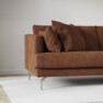 Harper - 4-sits soffa - Brun