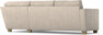 Friday - 2,5-sits soffa med divan höger - Beige