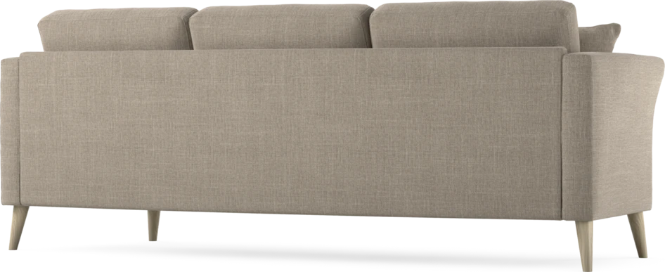 Eden - 3-sits soffa svängd - Beige