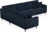 Eden - Hörnsoffa, 2+3-sits - Blå