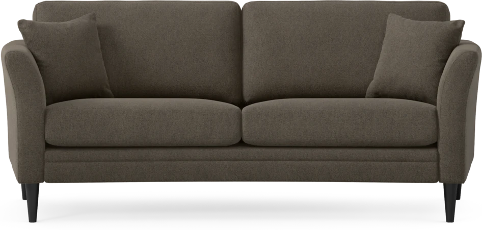 Eden - 2,5-sits soffa svängd - Brun