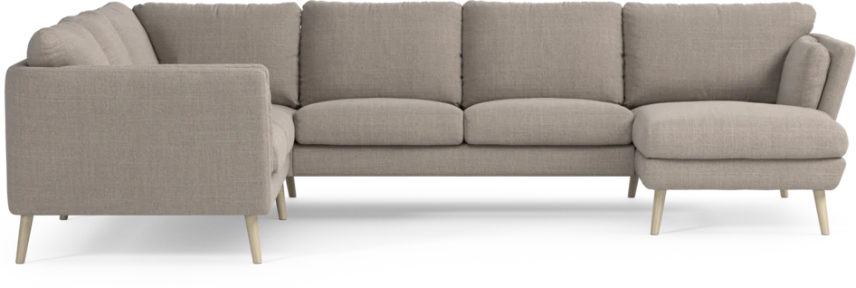 Madison Lux - Hörnsoffa med schäslong höger - Beige