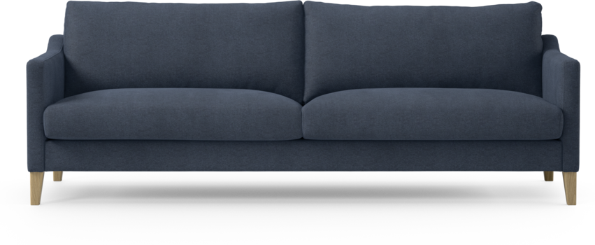 Winston - 4-sits soffa - Blå