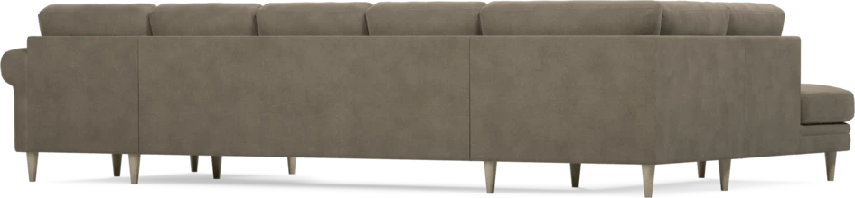 Eden - 3-sits soffa med divan vänster och schäslong höger - Beige