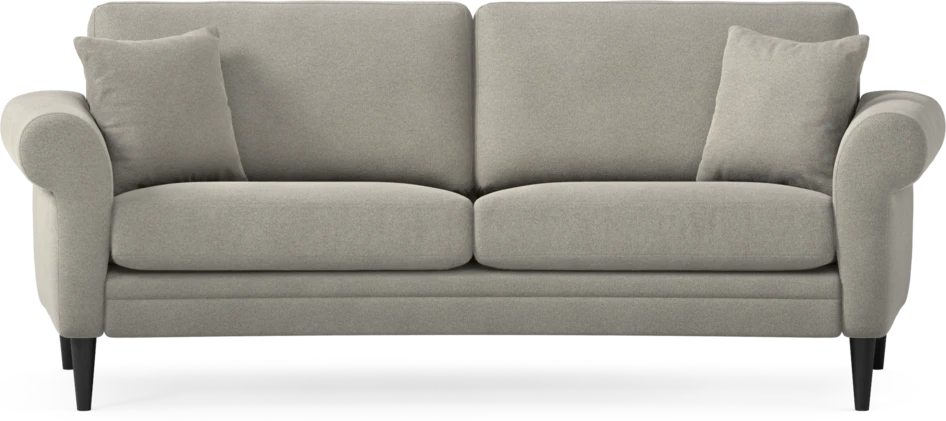 Eden - 2,5-sits soffa svängd - Grå