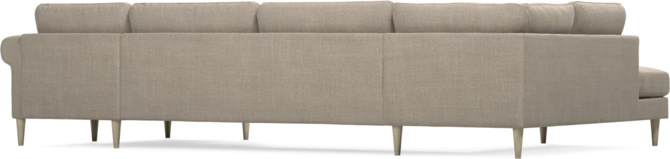 Bridge - 3-sits soffa med divan vänster och schäslong höger - Beige