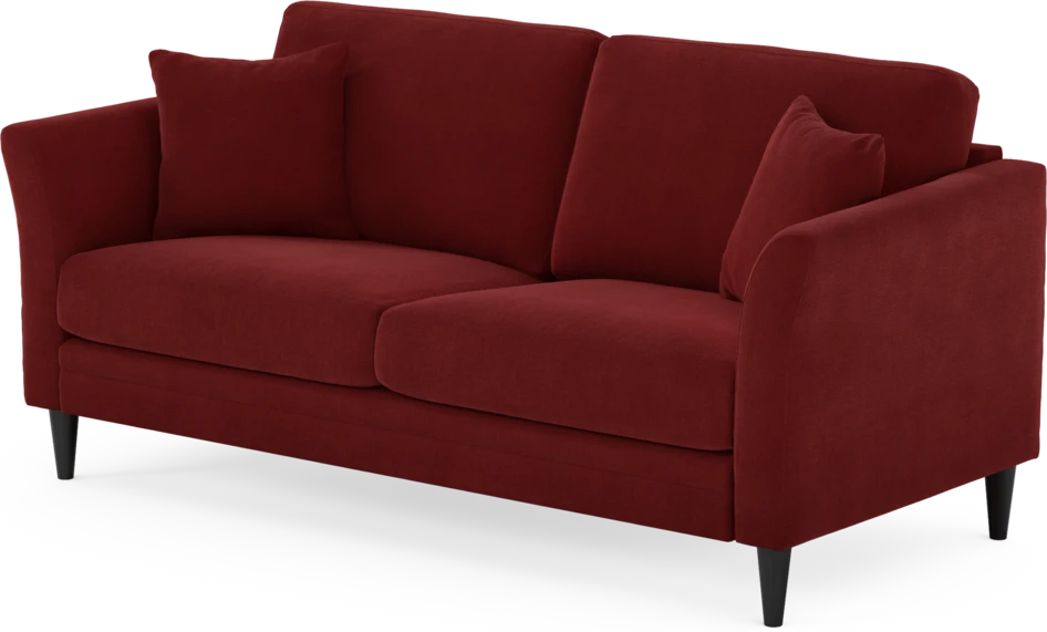Eden - 2,5-sits soffa - Röd