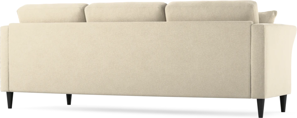 Eden - 3-sits soffa svängd - Beige